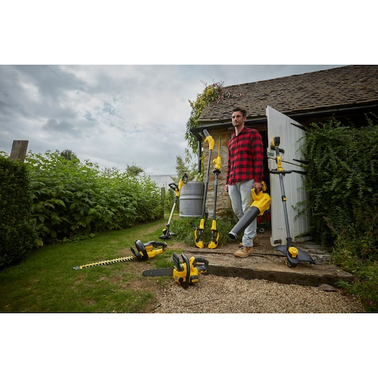 STANLEY Fatmax V20 18V 4.0Ah 20cm Kettingzaag op steel