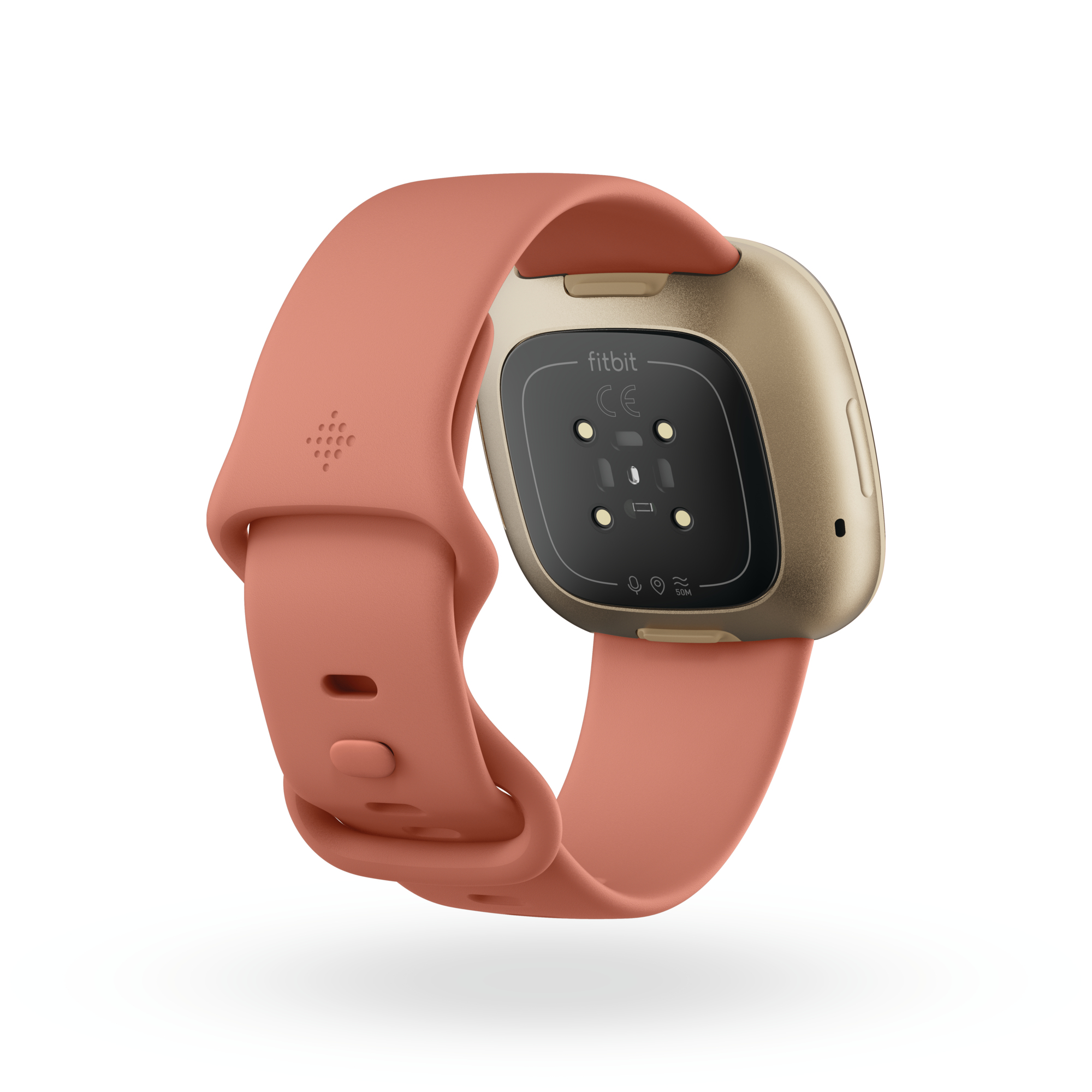 Fitbit Versa 3 4,01 cm (1.58") AMOLED 40 mm Digitaal Touchscreen Goud Wifi GPS