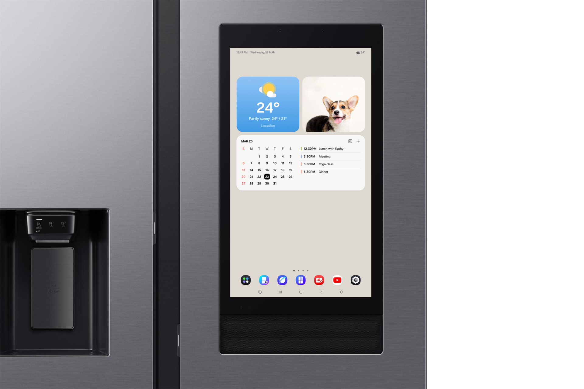 Samsung side by side RS90F66BETEF