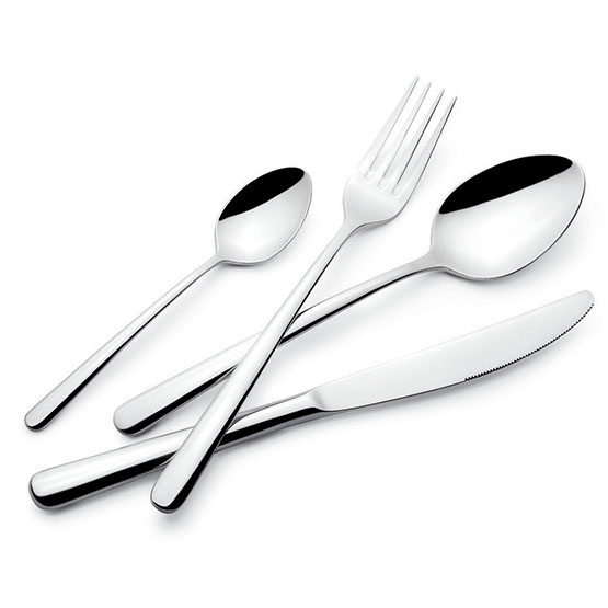 Bestekset LAGOSTINA 014451652724 Generosa Ambra / 24-delig