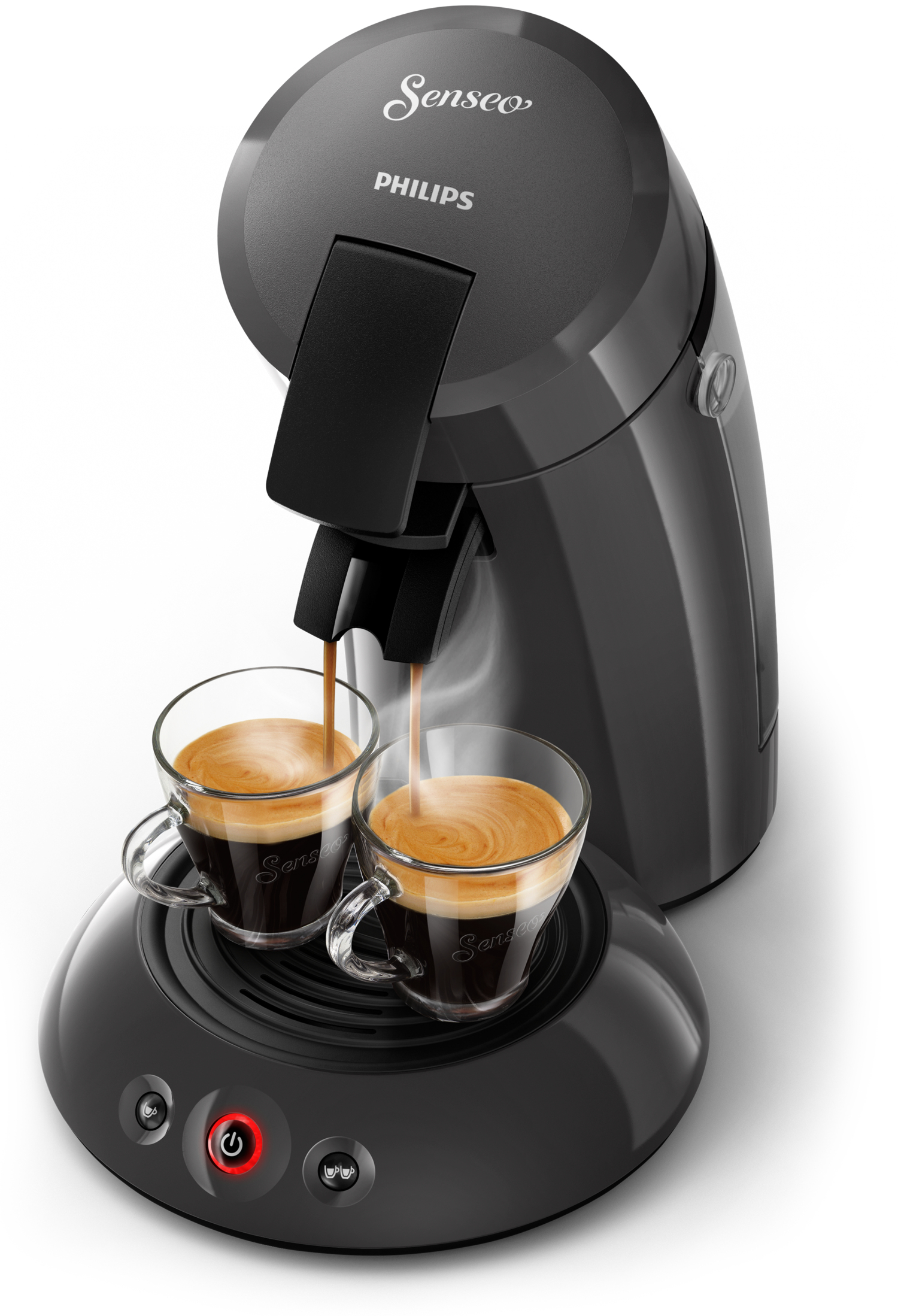 Koffiepadmachine PHILIPS HD6553/50 Senseo II / Cashmere Grey