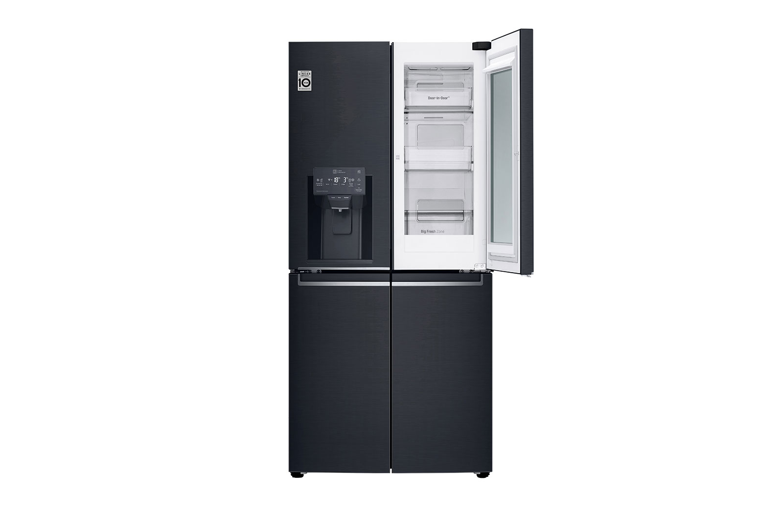 Koelkast LG GMX844MCKV / French Door / Smal model / 83cm
