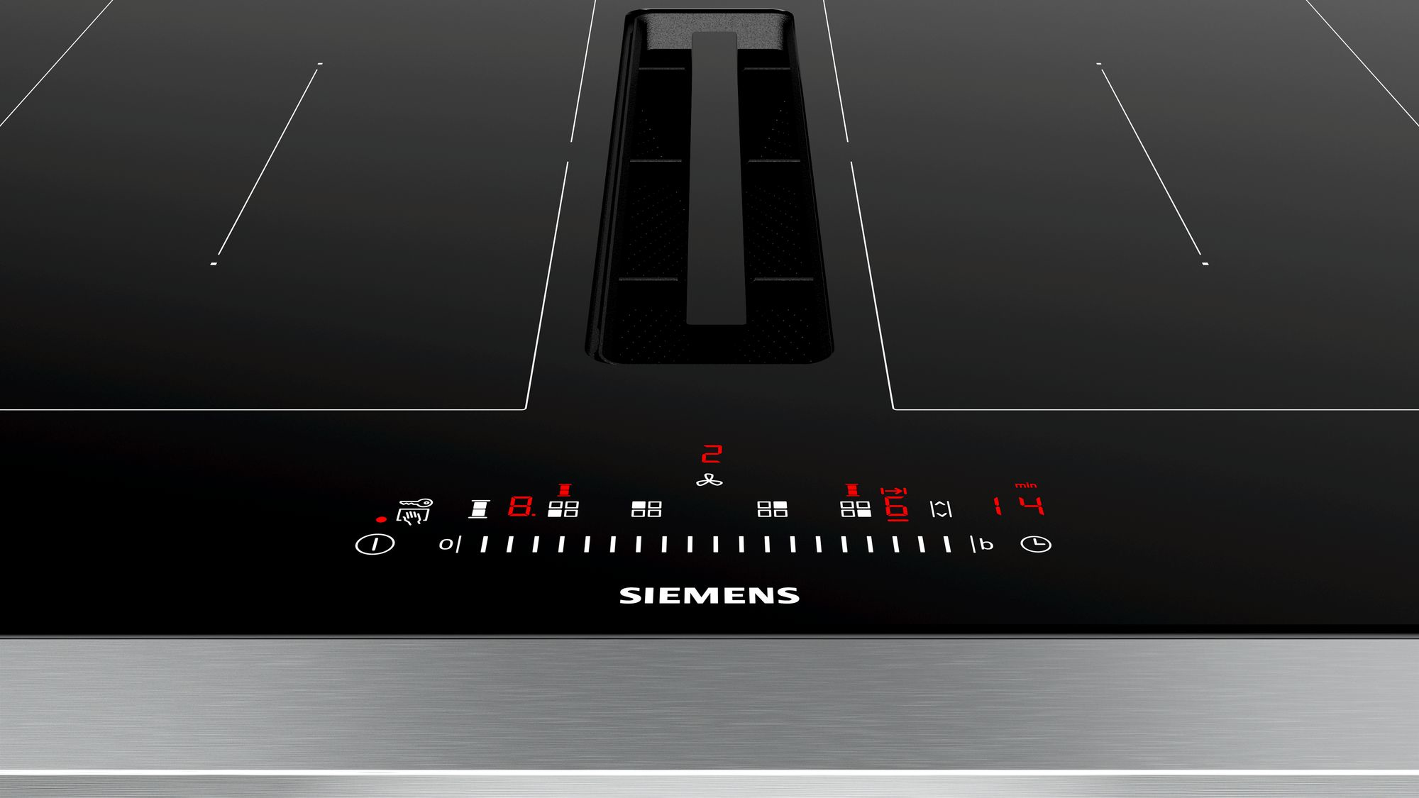 Siemens iQ500 ED711FQ15E kookplaat Zwart Ingebouwd 70 cm Inductiekookplaat zones 4 zone(s)