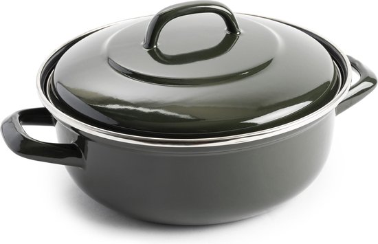 Stoofpot DAGELIJKSE KOST CC003995-001 Olijfgroen / 22cm