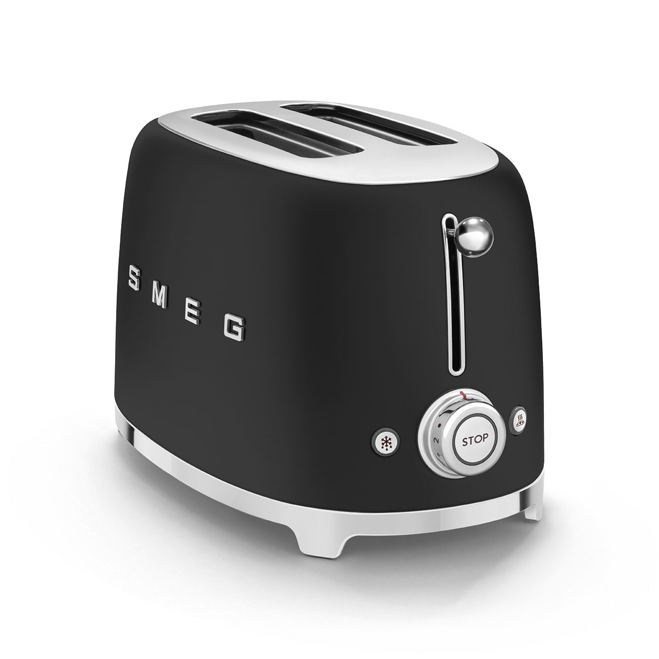 Smeg grille-pain noir mat TSF01BLMEU