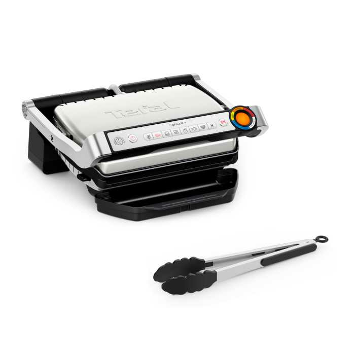Grill TEFAL GC718D10 Optigrill+ Relift Silver + tang