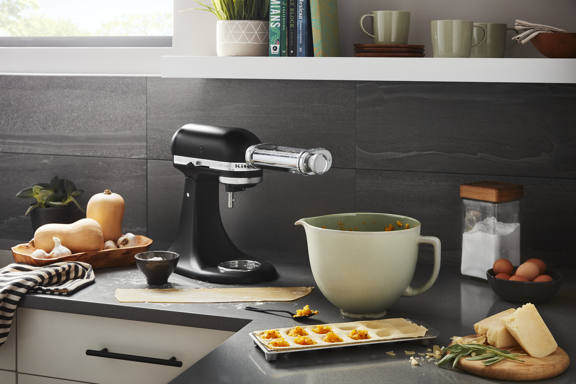 Mengkom KITCHENAID 5KSM2CB5PSL Bladgroen Keramisch