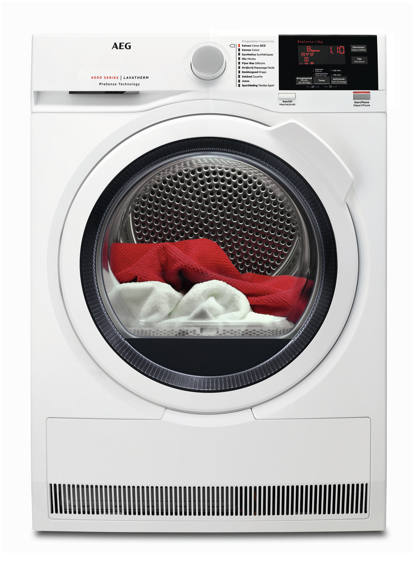 Condensdroogkast AEG T6DBG82W / 8kg / B