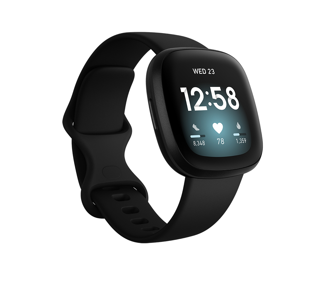 Fitbit Versa 3 4,01 cm (1.58") AMOLED 40 mm Digitaal Zwart Wifi GPS