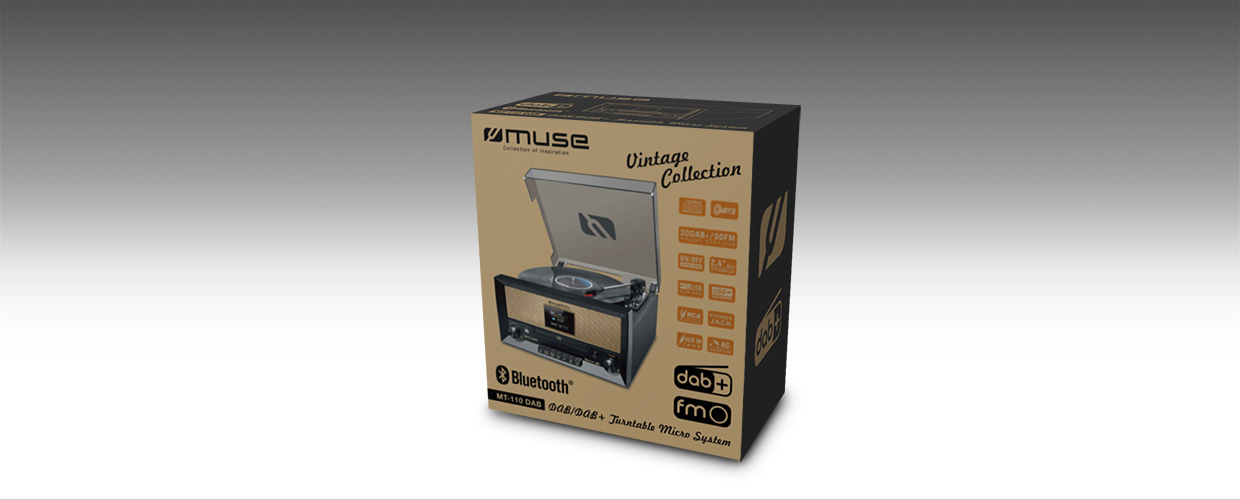 Muse dab+ micro systeme cd MT-110