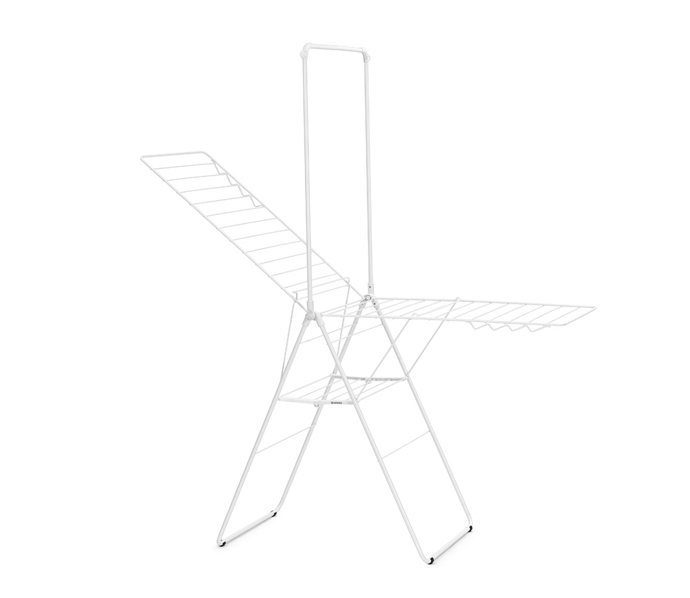 Droogrek BRABANTIA 403507 HangOn 25m met stang White