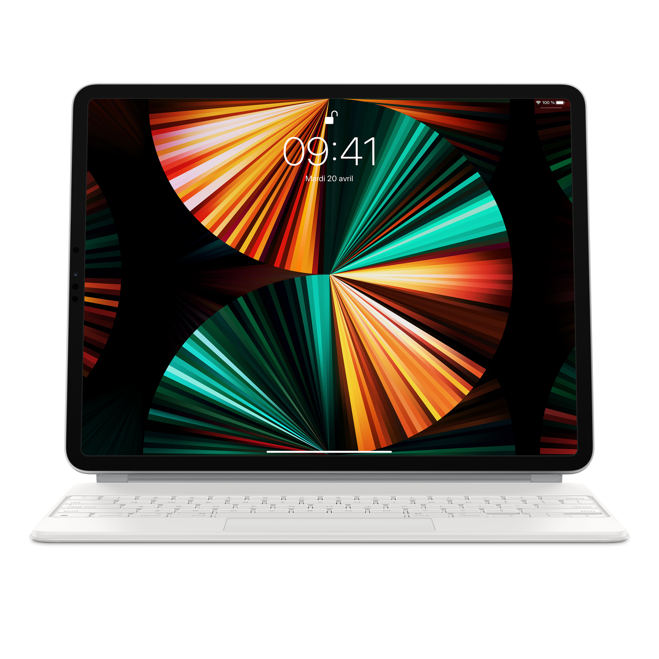 Apple Magic Keyboard iPad Pro 12,9" ('18-'22) / iPad Air 13' ('24+'25) White
