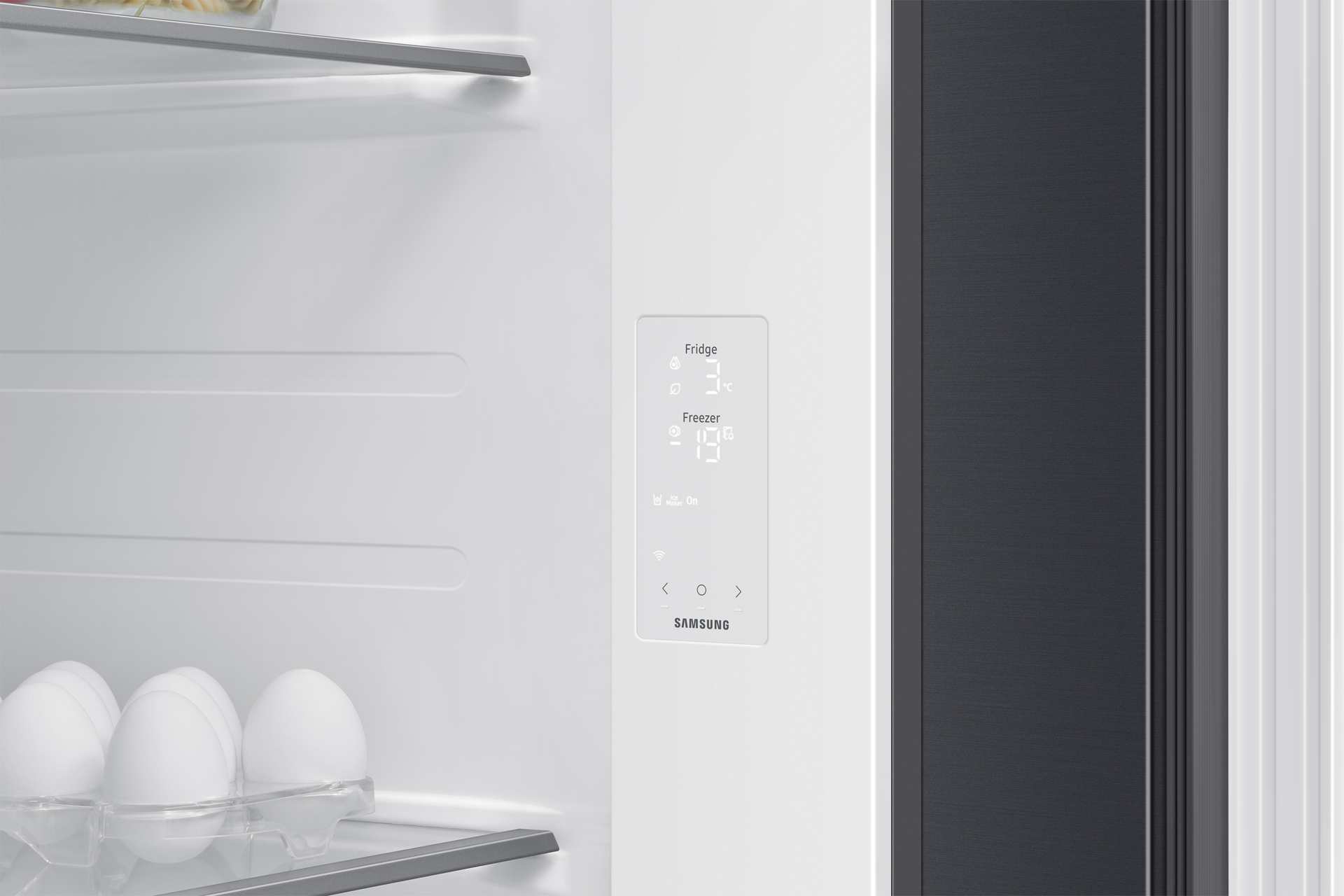 Samsung side by side RS70F66KBFEF