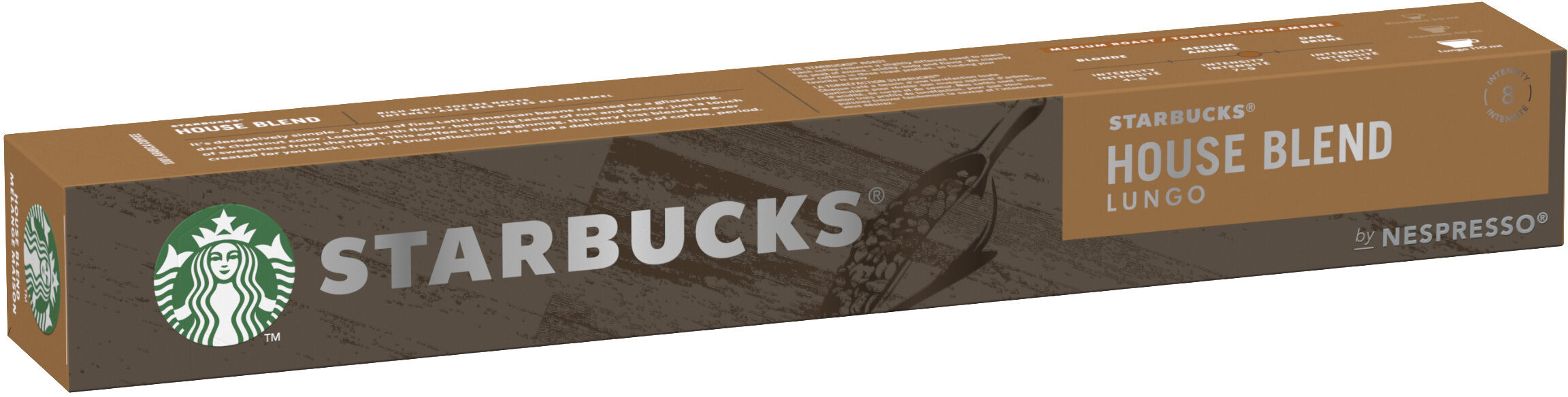 Koffiecapsules STARBUCKS 6200092 Nespresso House Blend