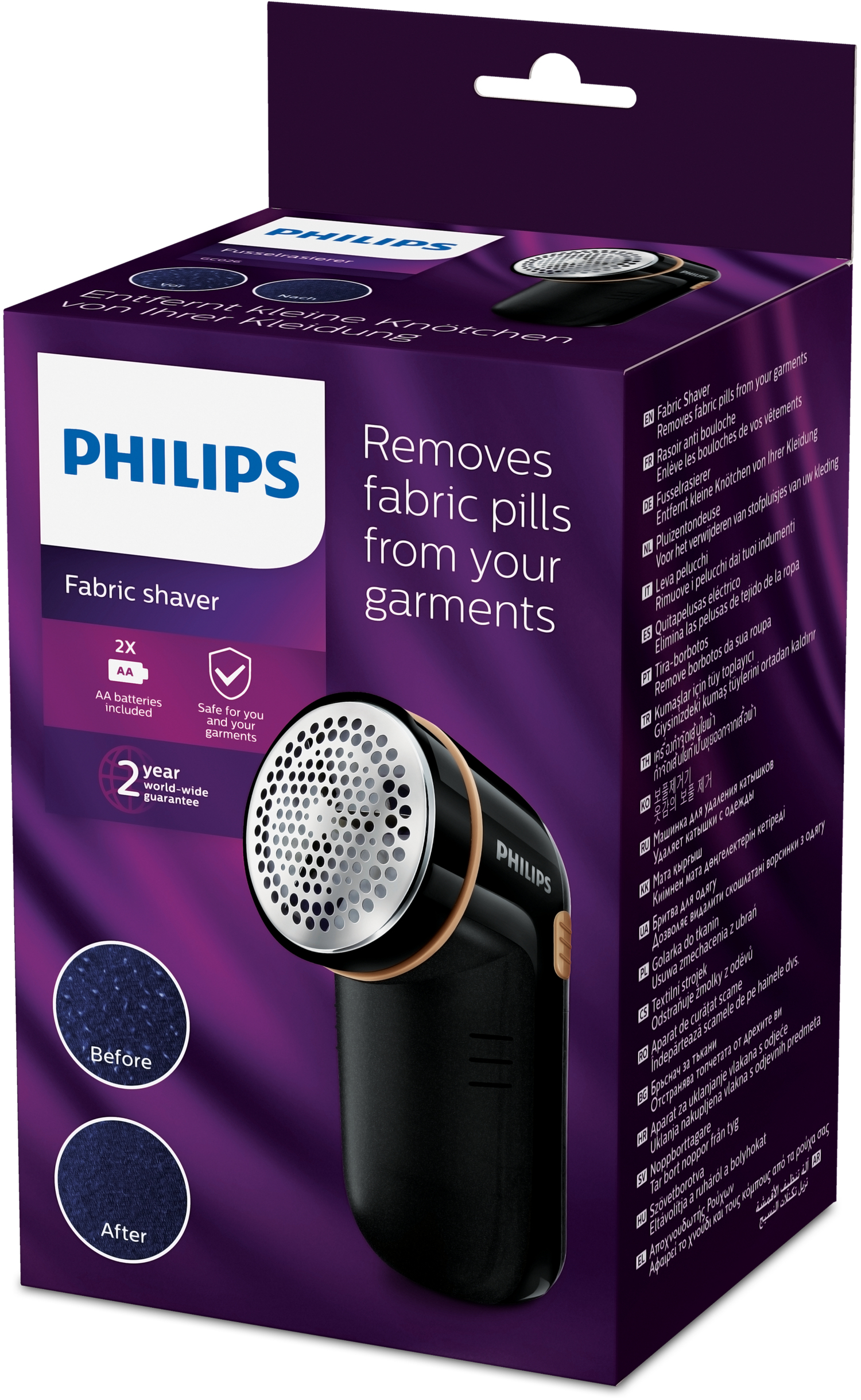 Philips rasoir anti-bouloche GC026/80