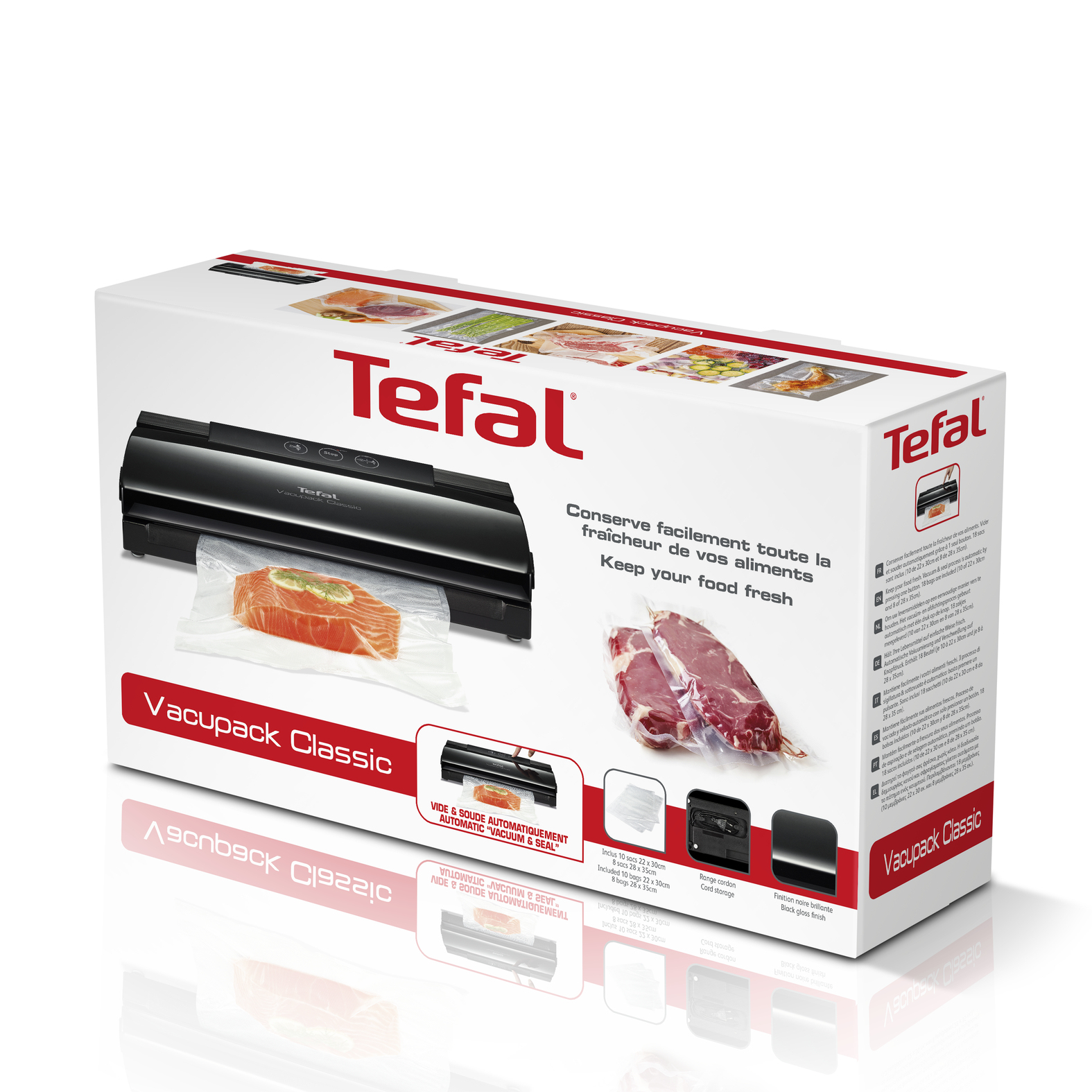 Vacumeertoestel TEFAL VT254070 Classic Vacupack