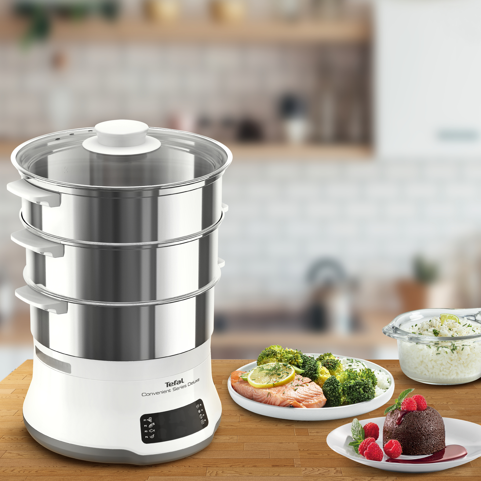 Stoomkoker TEFAL VC502D10 Deluxe 900W