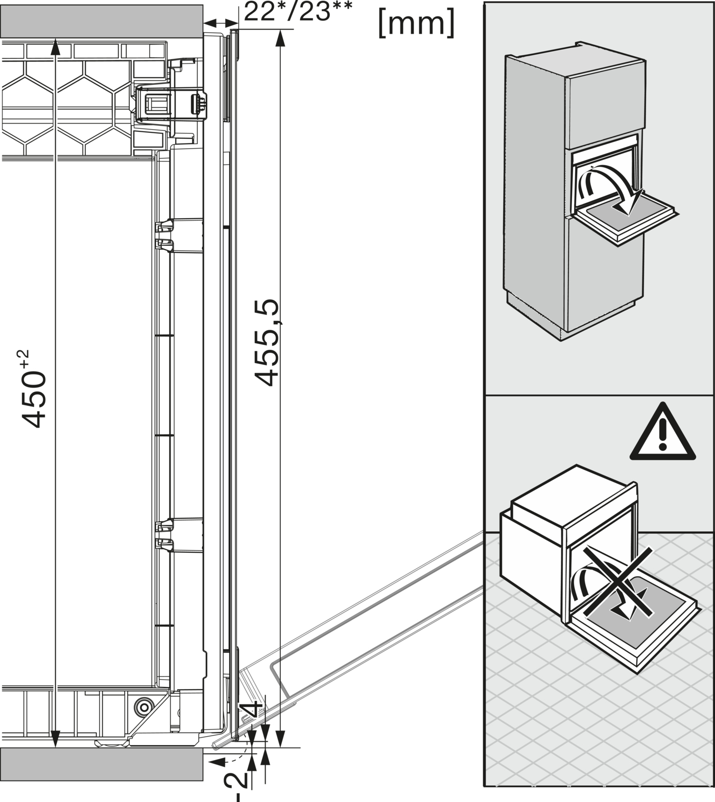 Miele 10529610 refroidisseur à vin Intégré Noir 18 bouteille(s)
