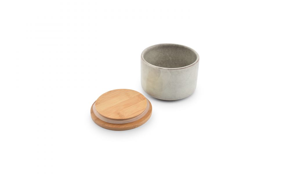 Voorraadpot S&P 804235 Bake 12,5x9cm / grijs / met deksel