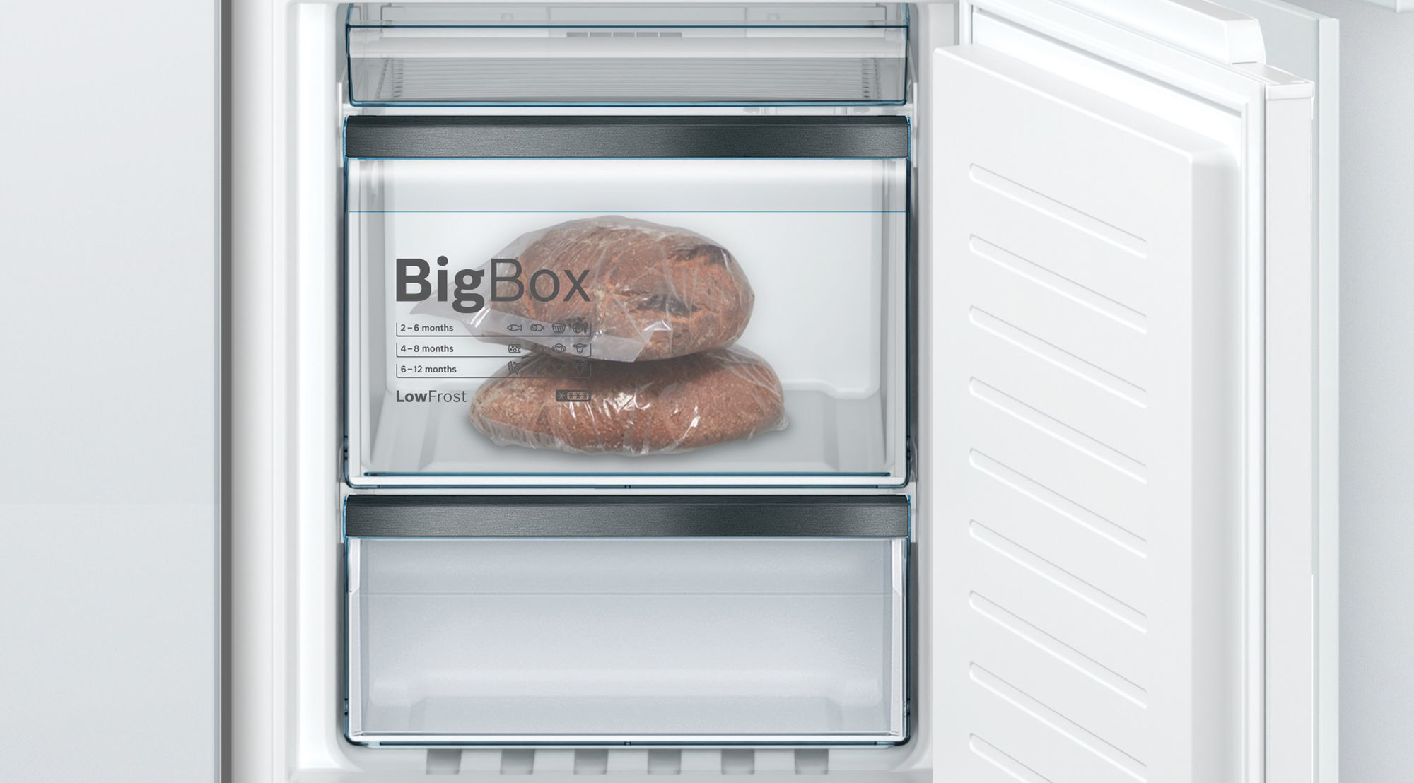 Bosch Serie 6 KIS86HDD0 koel-vriescombinatie Ingebouwd 265 l D Wit