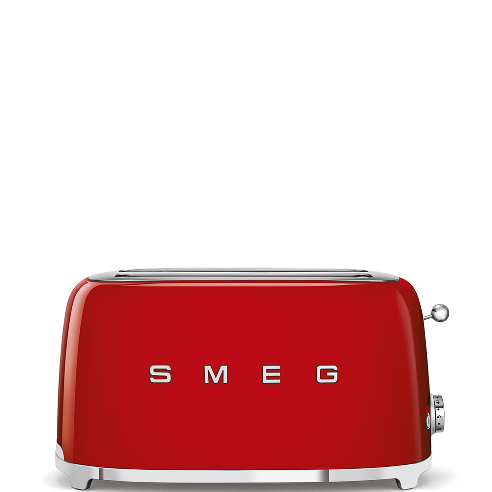 Smeg grille-pain rouge TSF02RDEU