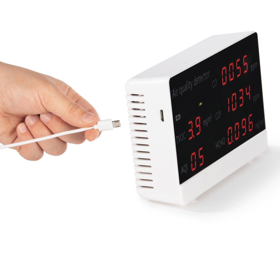 Hama 00186425 compteur de la qualité de l’air Blanc
