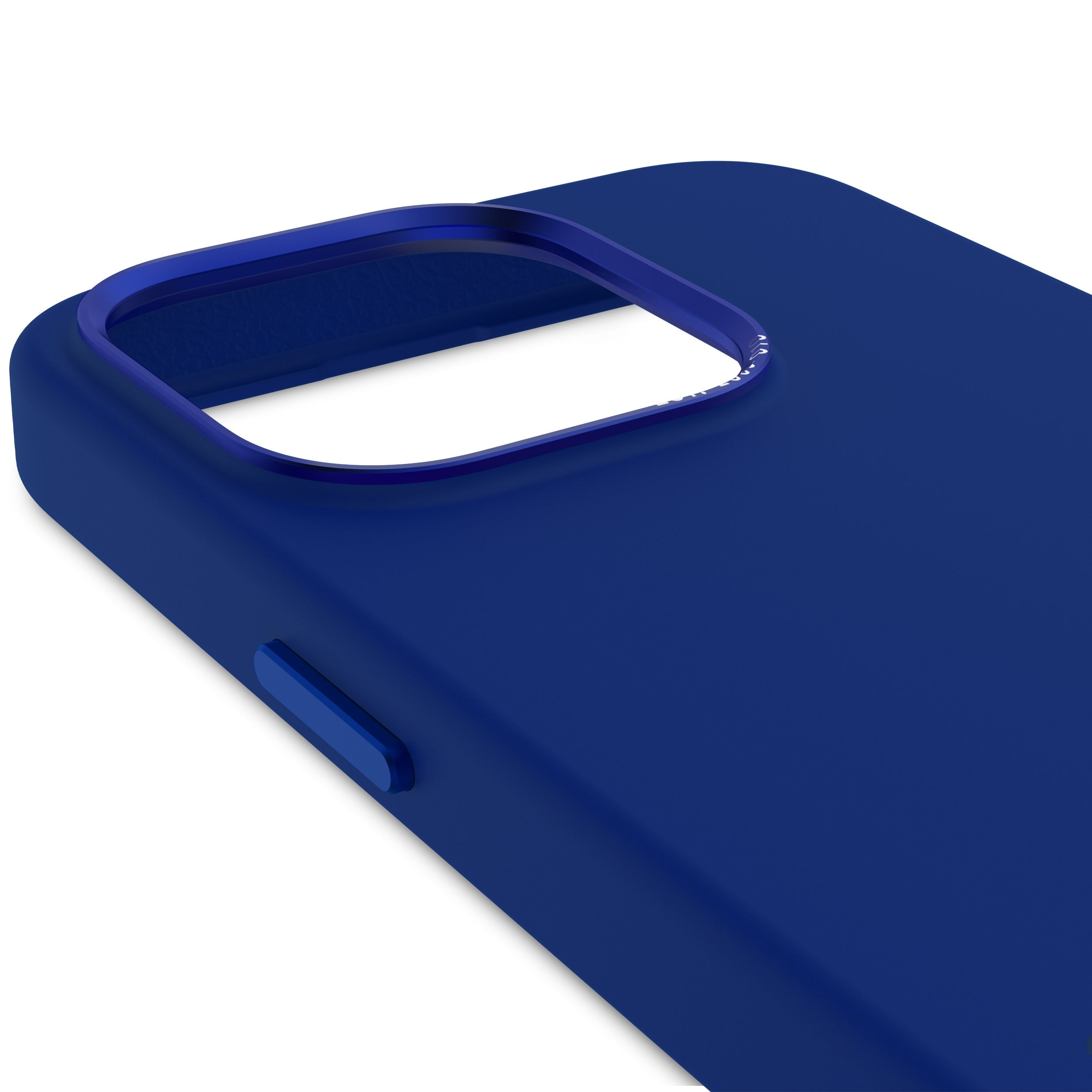 Tas DECODED Silicone Backcover iPhone 15 Pro Max Blue