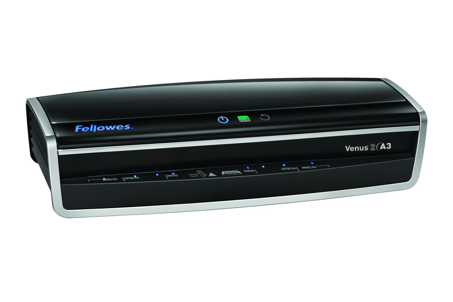 Fellowes Venus 2 Koude/warme lamineermachine 1000 mm/min Zwart