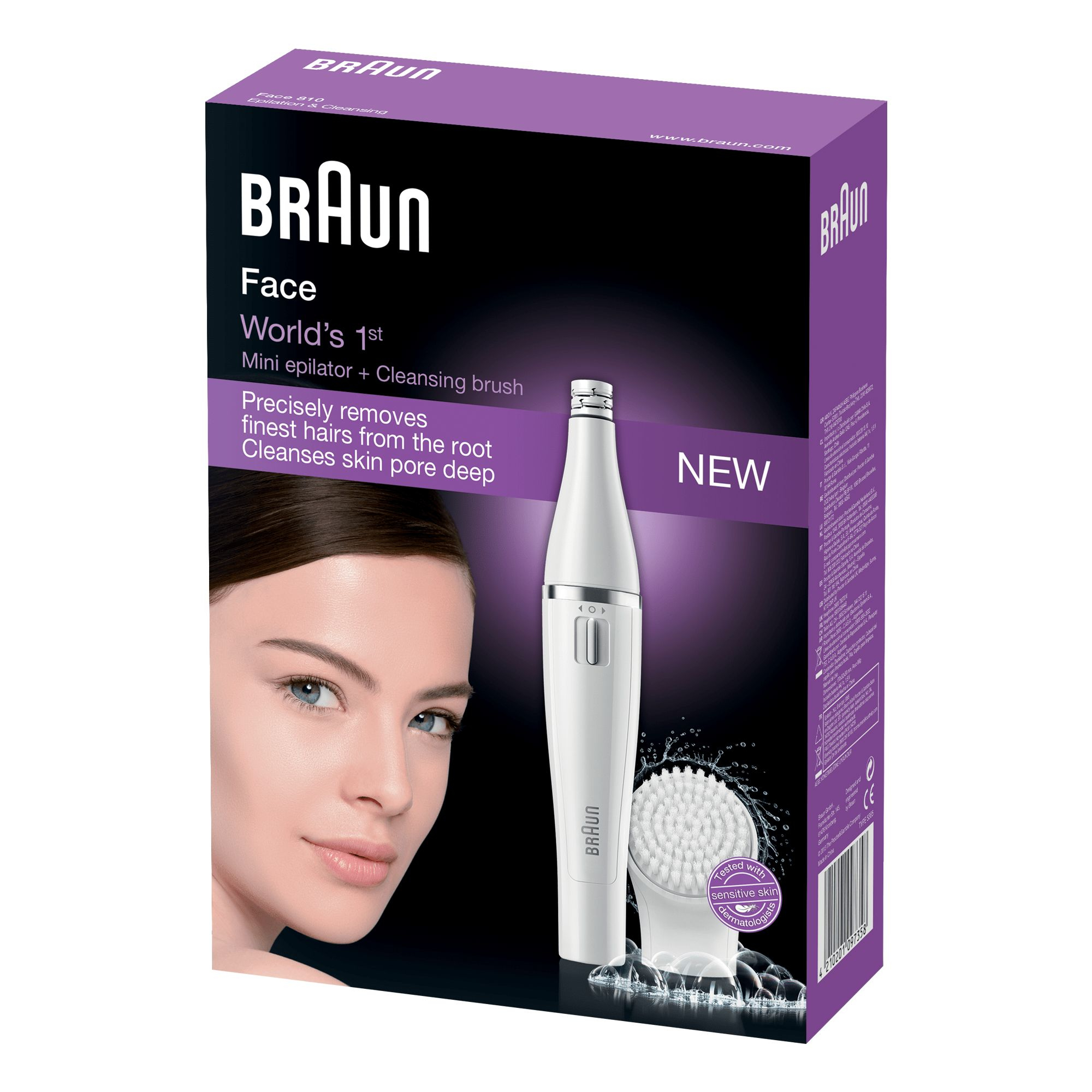 Braun epilateur et brosse nettoyage 81