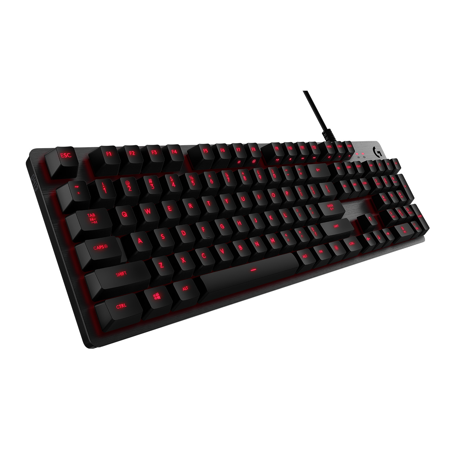 Logitech G413 toetsenbord USB AZERTY Belgisch Zwart