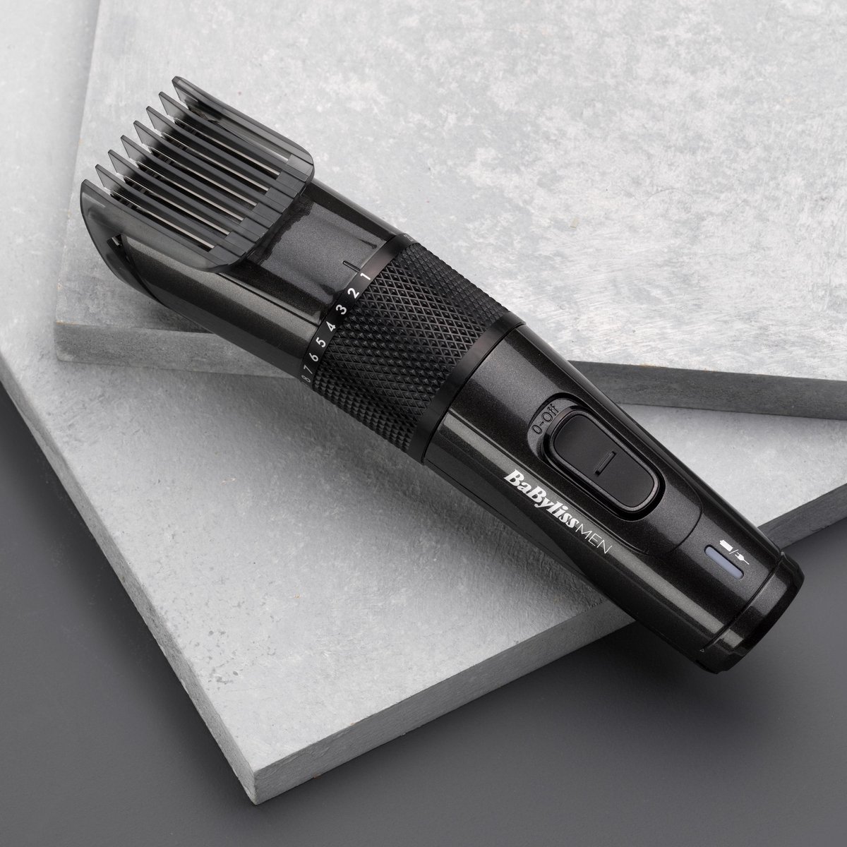 Tondeuse BABYLISS E978E carbon titanium haar + baard