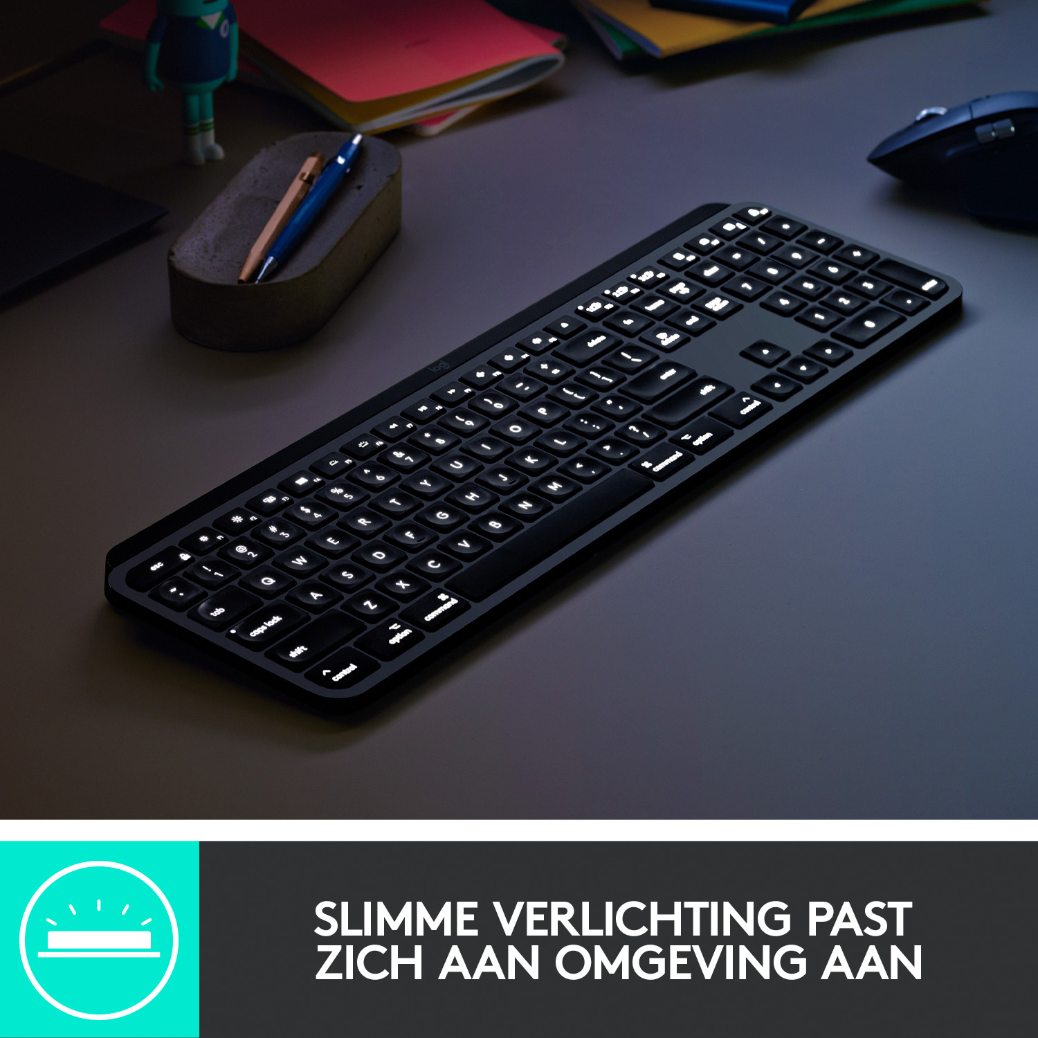 Keyboard Logitech MX Keys voor Mac