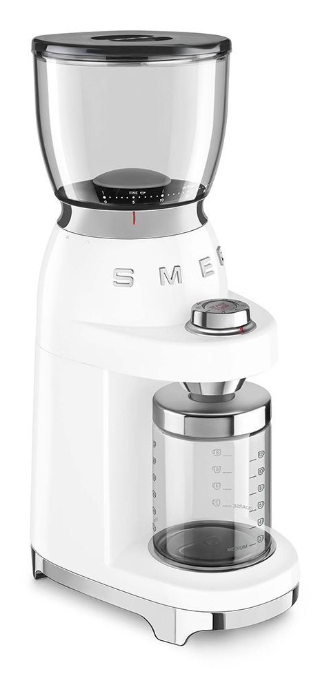Koffiemolen SMEG CGF01WHEU Wit