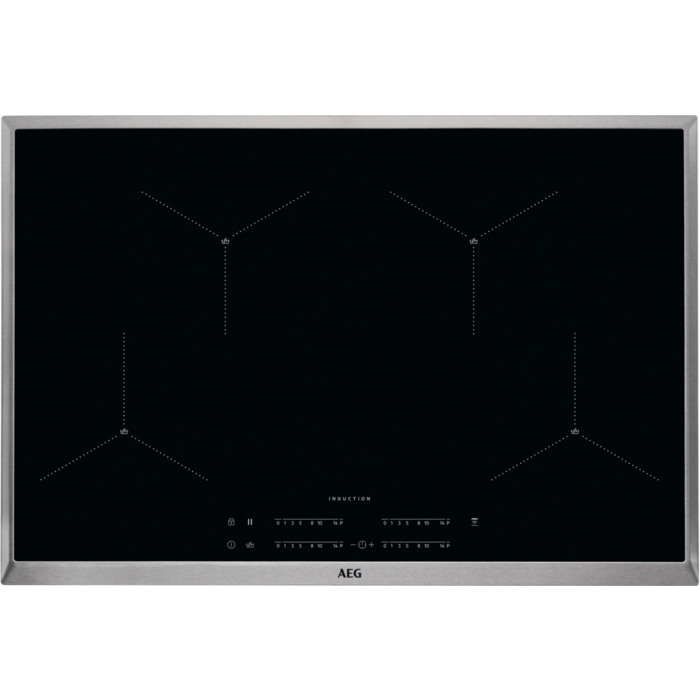 AEG IAE84411XB Noir Intégré Plaque avec zone à induction 4 zone(s)