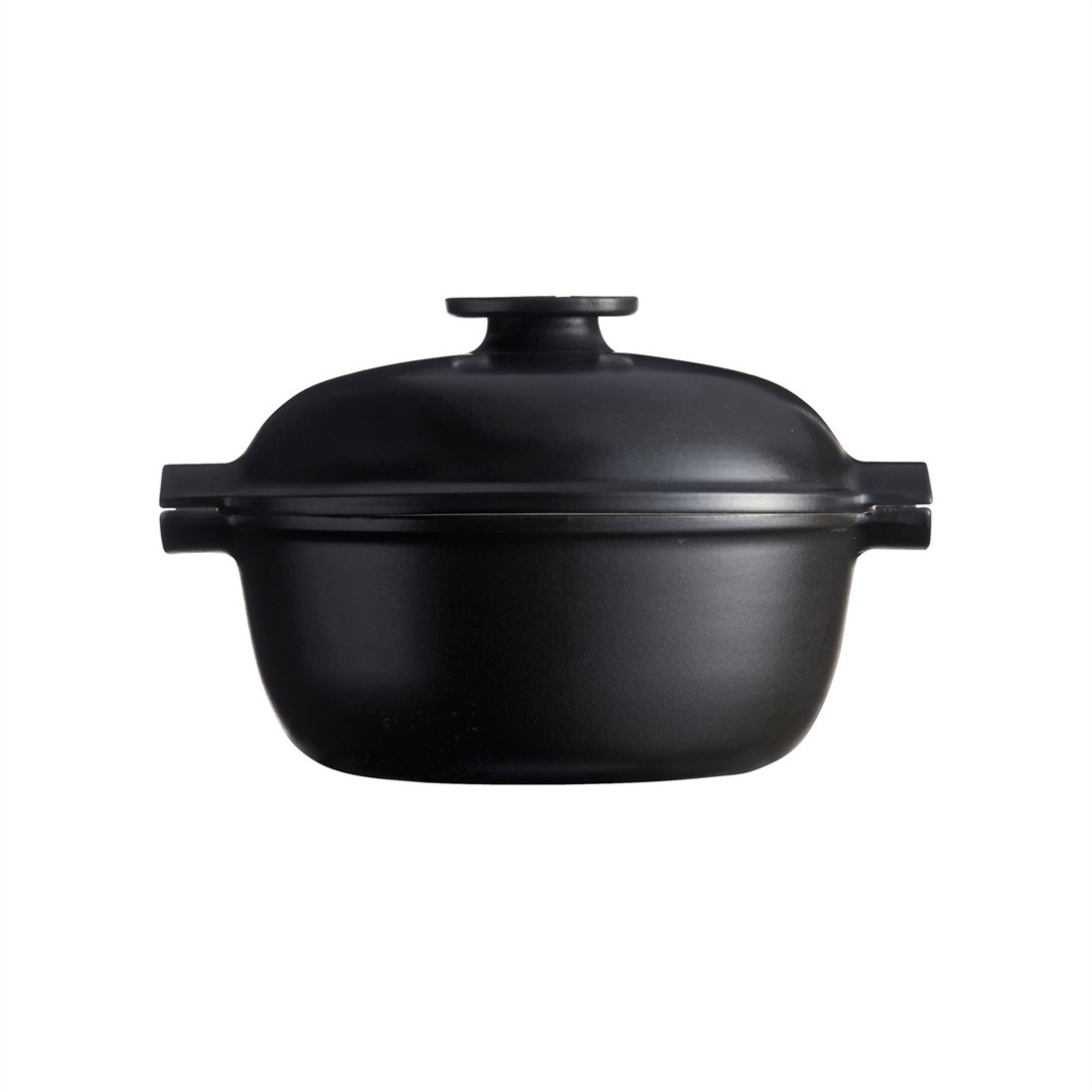 Ronde Cocotte EMILE HENRY 20.EH776640 Delight Ardoise  / Zwart / 4L / 27cm
