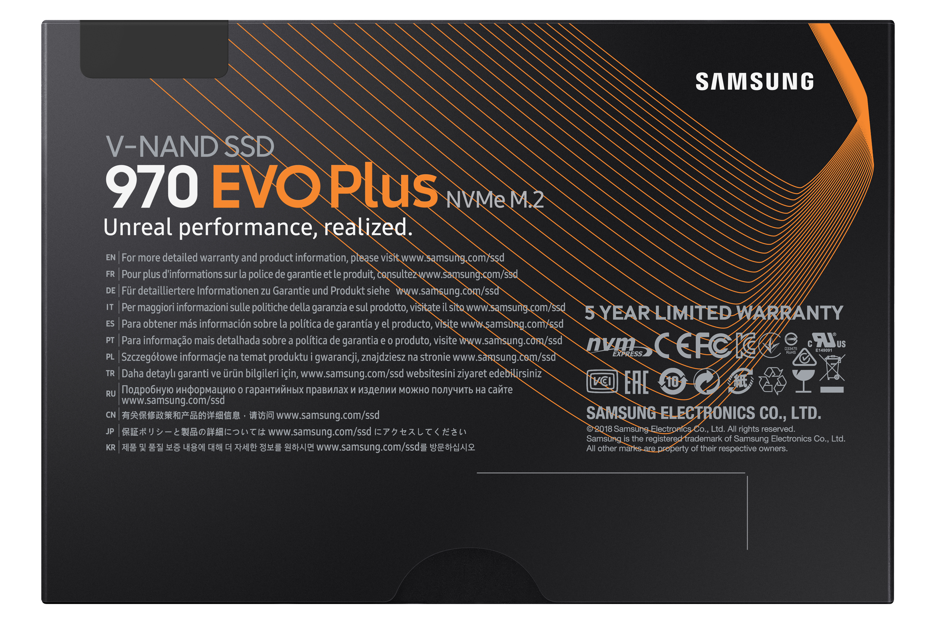 Samsung 970 EVO Plus M.2 500 GB PCI Express 3.0 NVMe V-NAND MLC