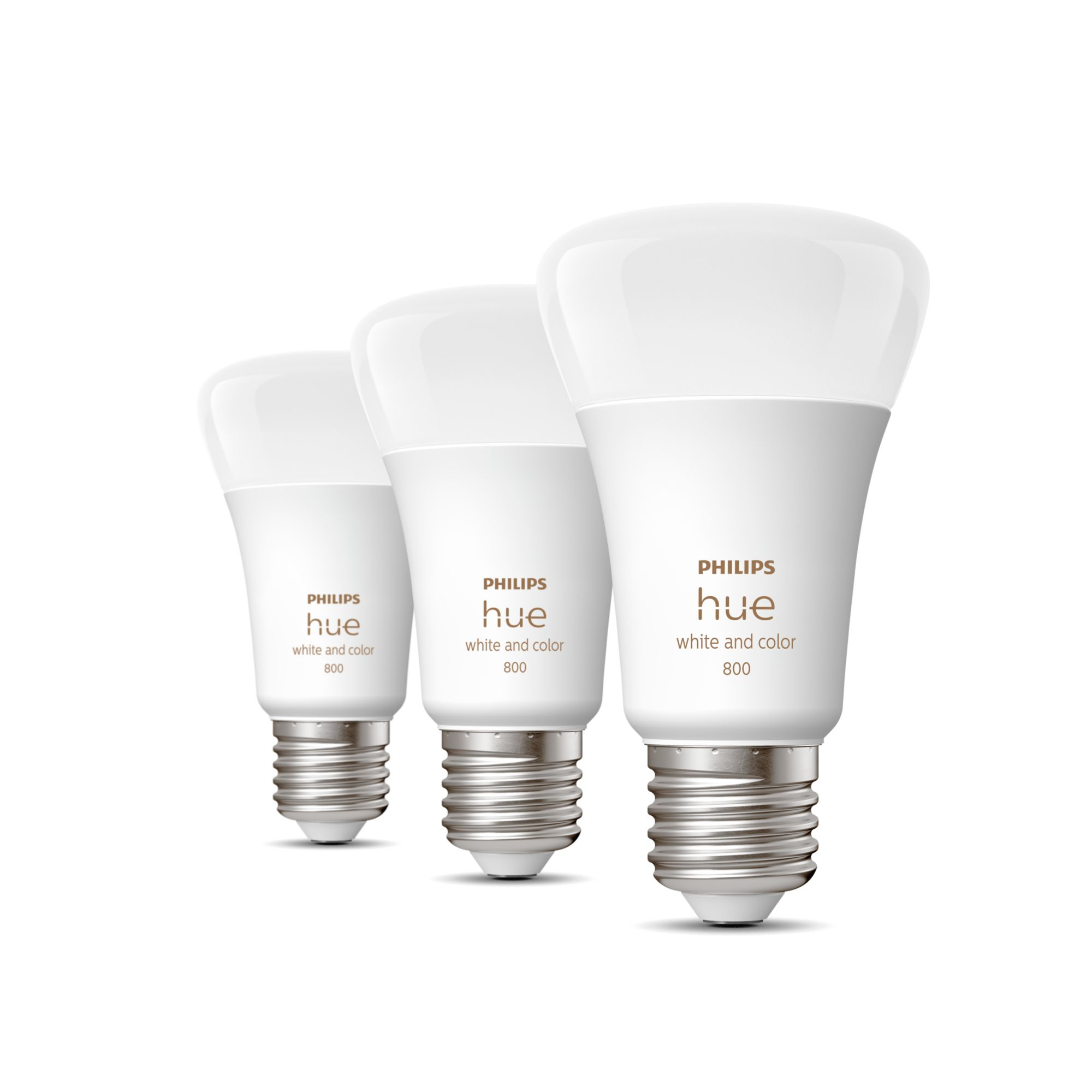 PHILIPS HUE WCA A19 BULB 800LM 3P