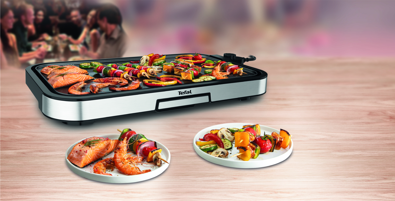 Tefal CB631D Giant Plancha CB631D XXL-bakoppervlak