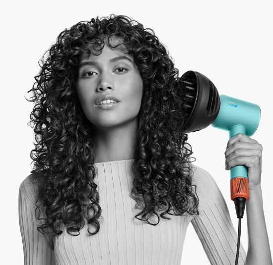 Haardroger DYSON 515276-01 HD07 Supersonic Nural blauw / oranje
