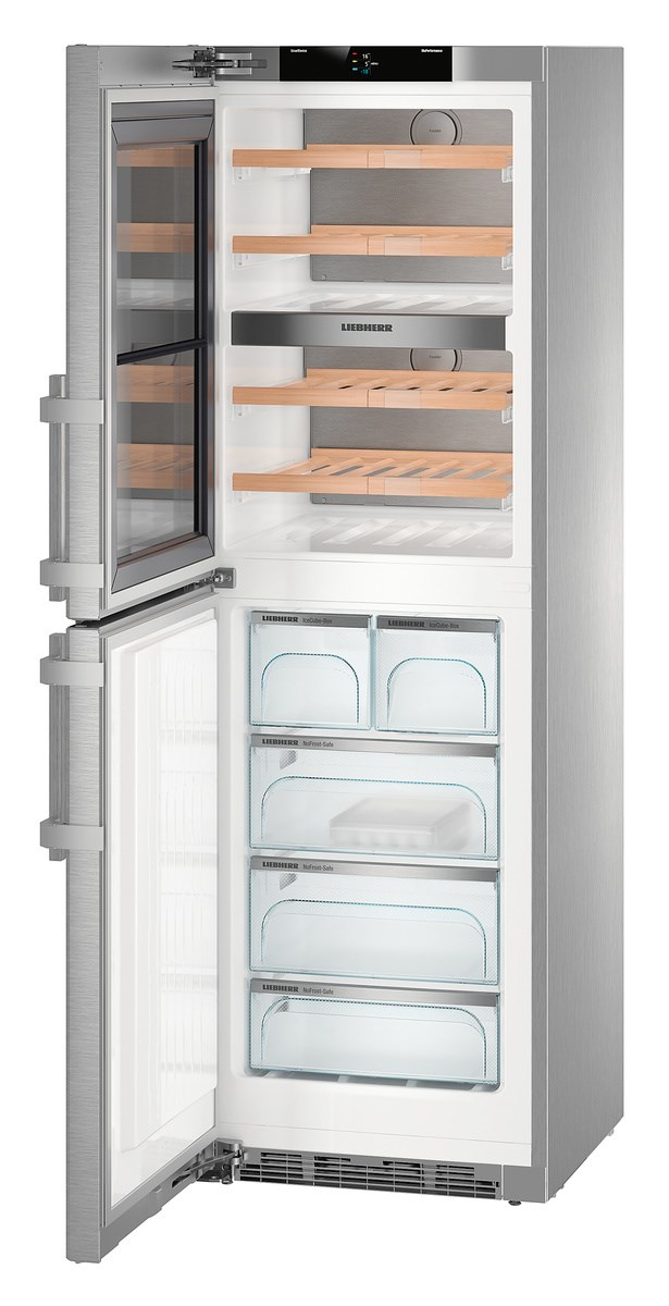 Liebherr SWTNes 4285 Pose libre 289 L D Acier inoxydable