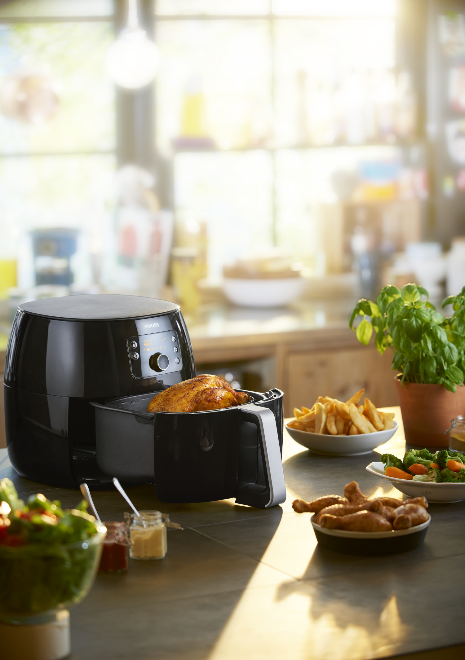 Heteluchtfriteuse PHILIPS HD9650/90 Premium XXL - 1.4kg