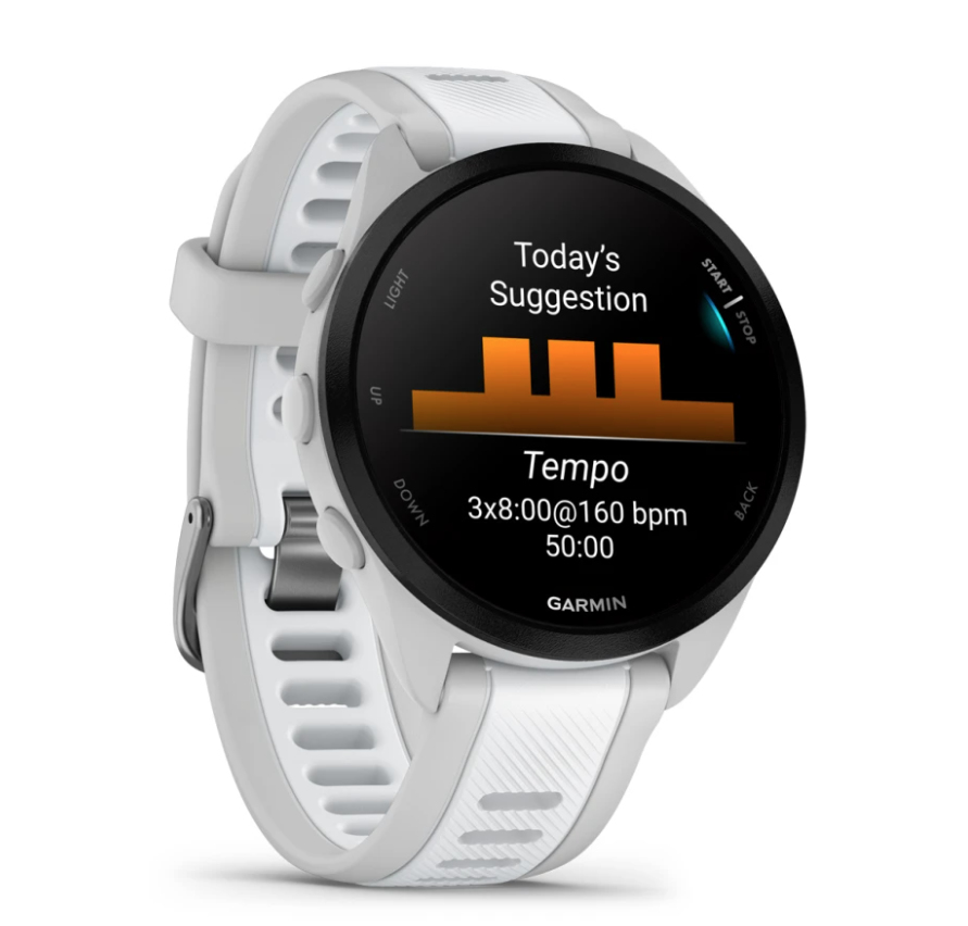 Garmin Forerunner 165 GPS Mist Grey/Whitestone WW