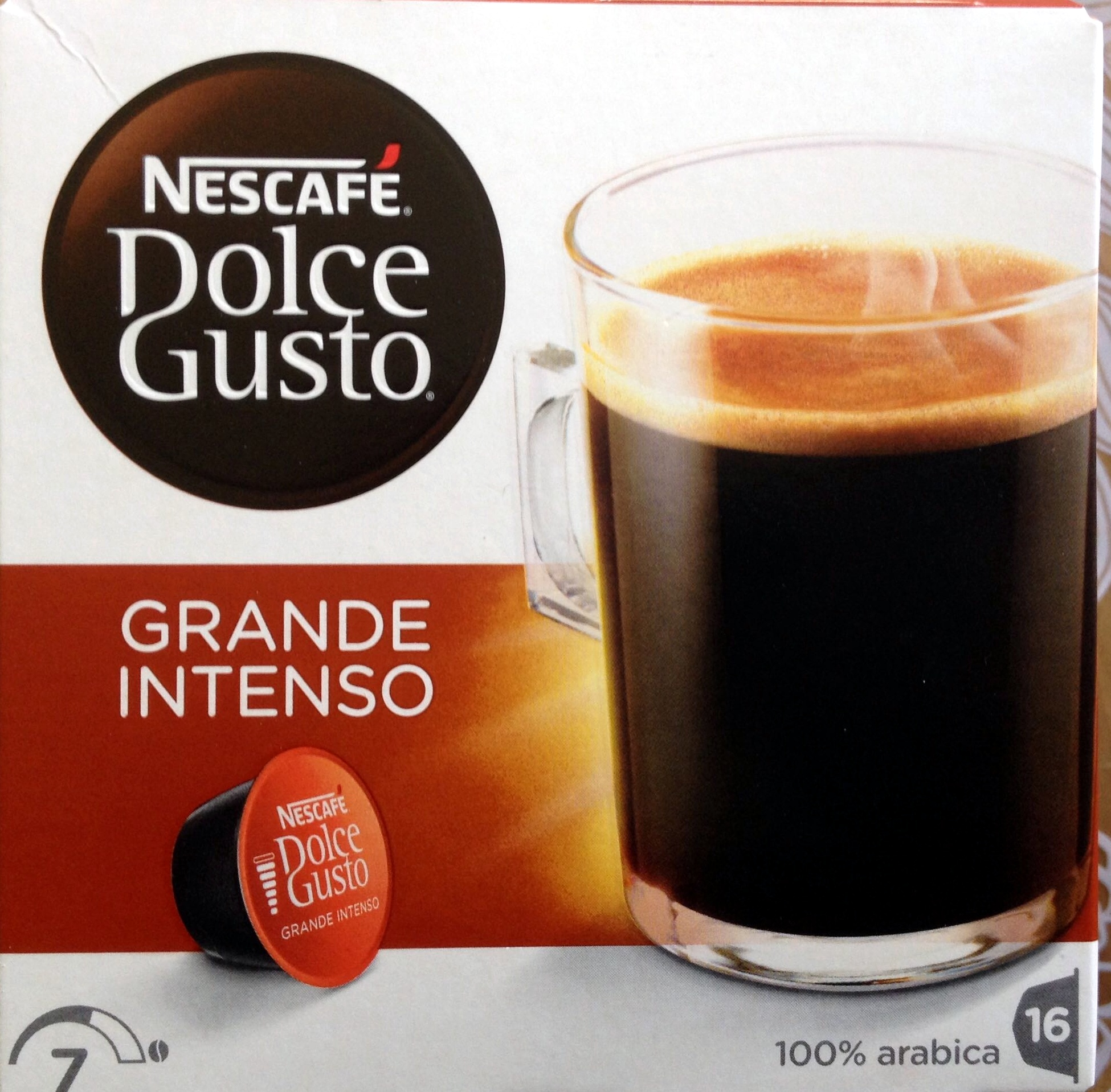 Koffiecapsules STARBUCKS 12461470 Dolce Gusto Grande Intenso