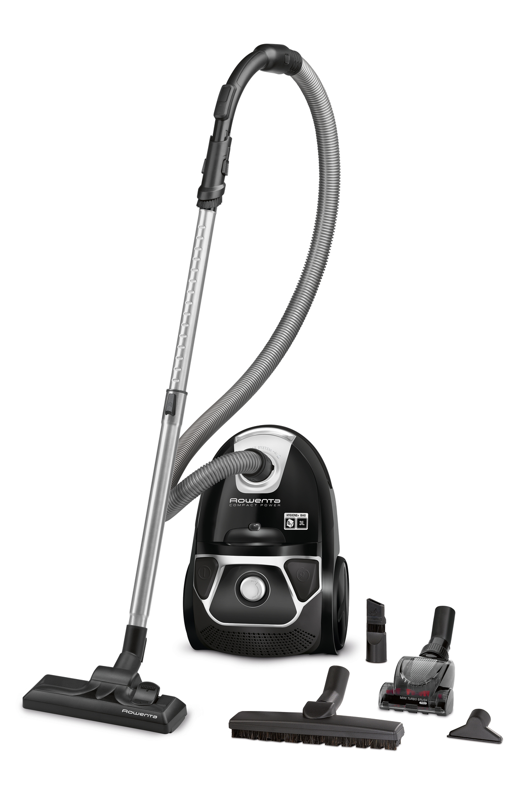 Stofzuiger ROWENTA RO3985EA Compact Power Zwart