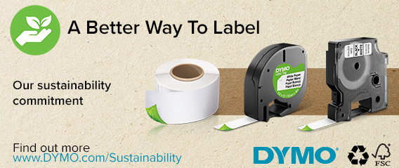 DYMO D1 -Standard Labels - Black on White - 24mm x 7m