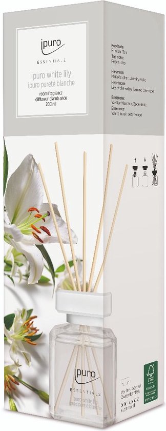 Diffuser IPURO 26IFC1006 Essential White Lily 50ml