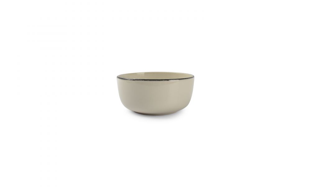 Kom ONA 204303 Gravel / 14,5x6x5cm / wit