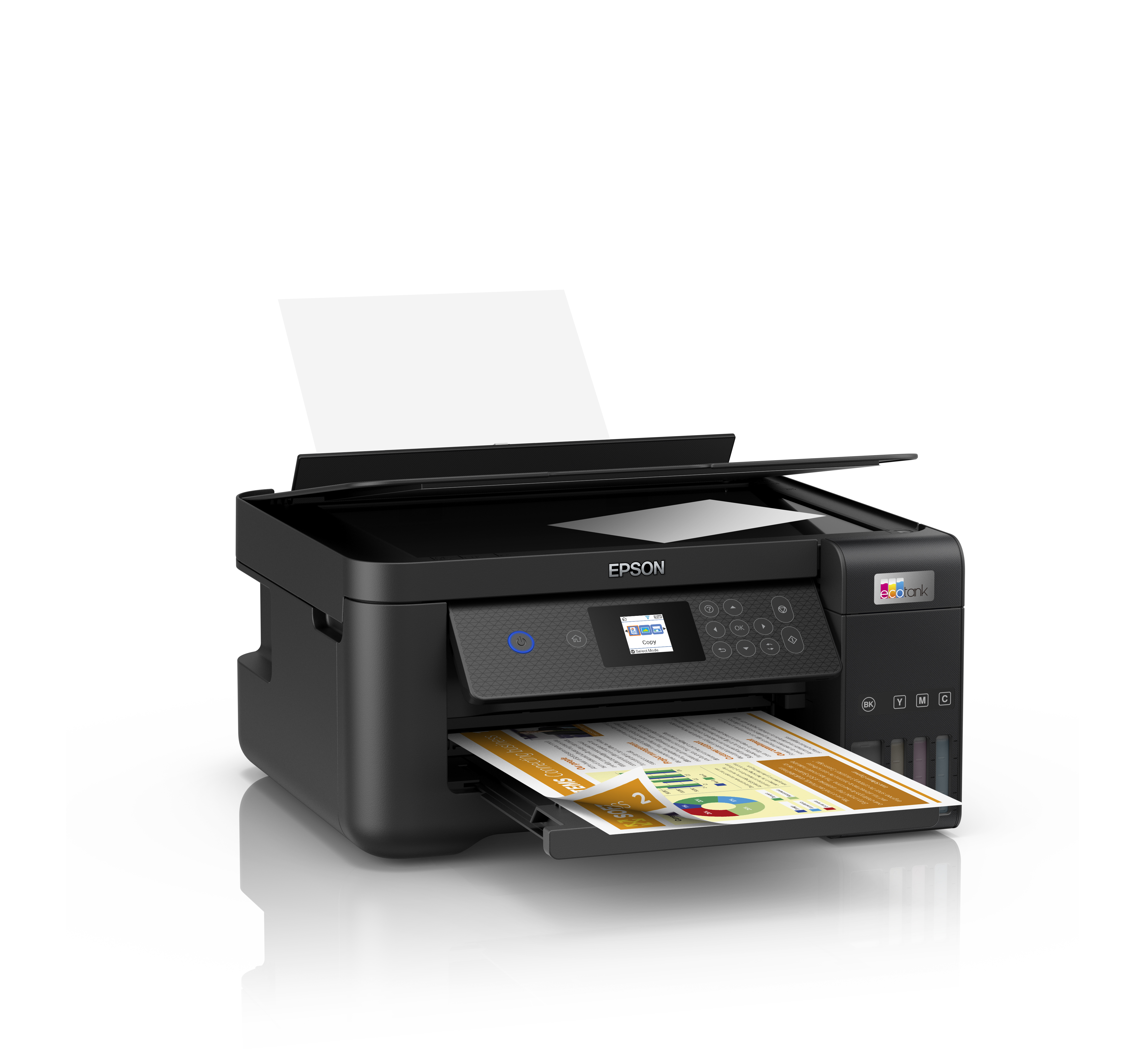 Printer Inkjet EPSON EcoTank ET-2850 Zwart AIOFlat Kleur A4