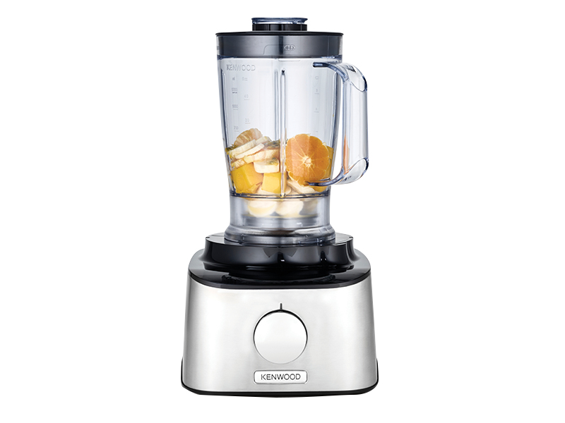 Kenwood FDM301SS keukenmachine 800 W 2,1 l Zwart, Roestvrijstaal Ingebouwde weegschalen