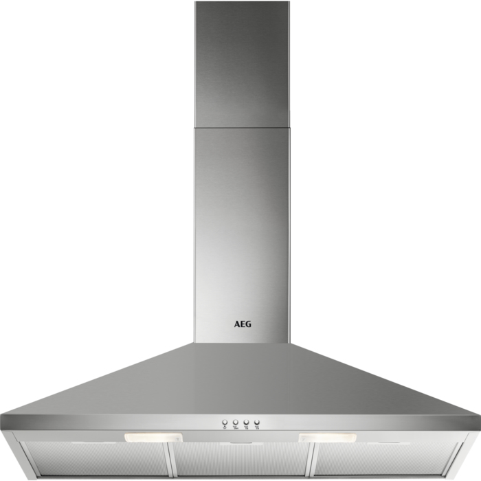 AEG DKB2930M Montée au mur Argent 420 m³/h D